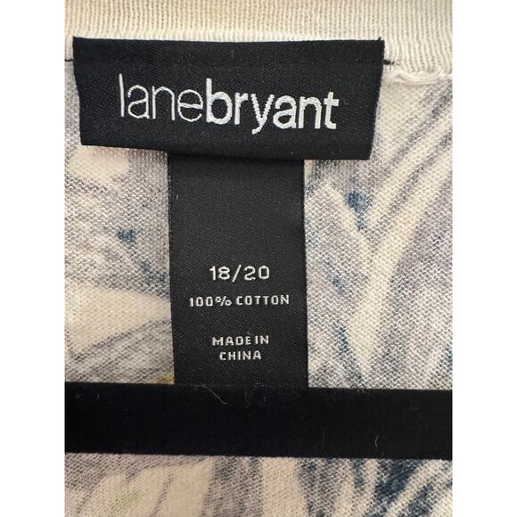 Lane Bryant Floral Sequin Button Front Cardigan V-Neck Size 18/20 - Picture 5 of 5